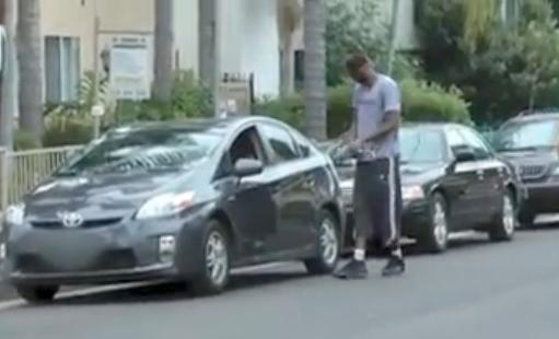 Meltdown? – Lamar Odom on Tape Trashing Paparazzi’s Car & Camera