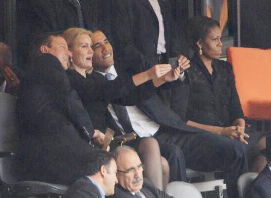 Is FLOTUS Pissed at POTUS for Snappin’ Selfie at Mandela Memorial