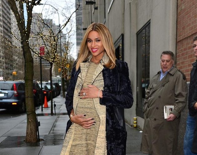 Ciara announces pregnancy on ‘The View’ by revealing burgeoning baby bump