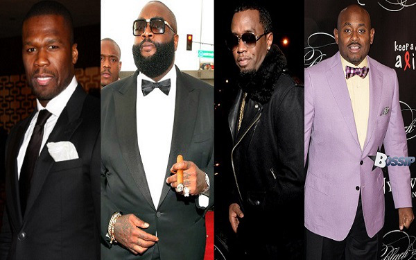 Bad Boys? 50 Cent Posts Instagram Pic Suggesting That Ricky Rozay, Diddy, And Steve Stoute Sex Each Other In 3-Way Love!