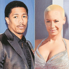 Amber Rose and Nick Cannon Hook Up in London