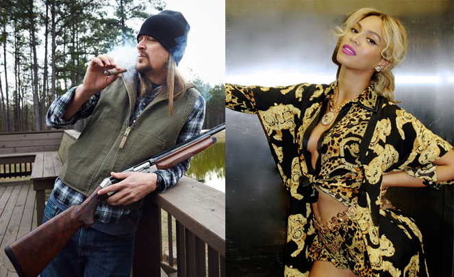 Kid Rock Says He’s Not Into Beyonce