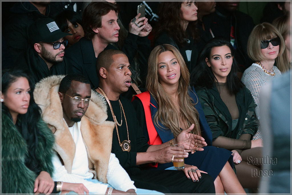 Celebs at NY Fashion Week: Beyonce & Jay Z, Rihanna, Kanye West, Kim ...