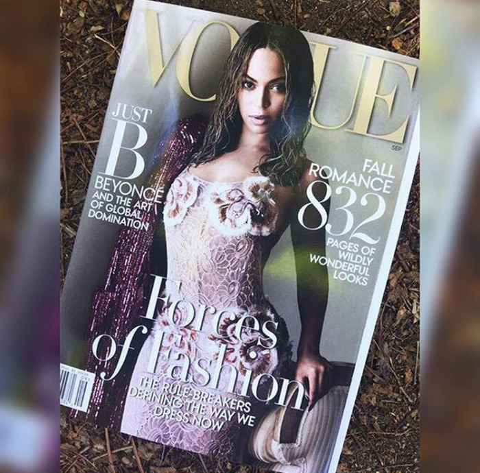 Beyonce Becomes The First Black Woman To Cover Vogue’s September Issue