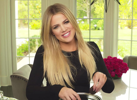 Khloe Kardashian Uses Her New App to Show Fans How to Place Cookies in a Jar — Literally