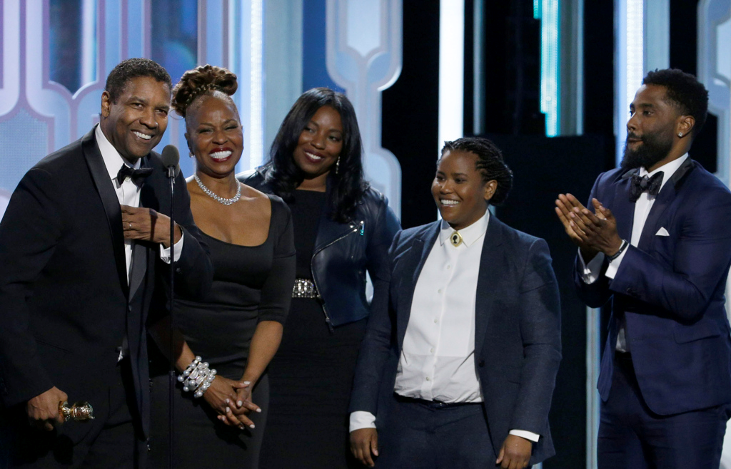 Emotional Denzel Washington Puts Family Center Stage During Acceptance Speech