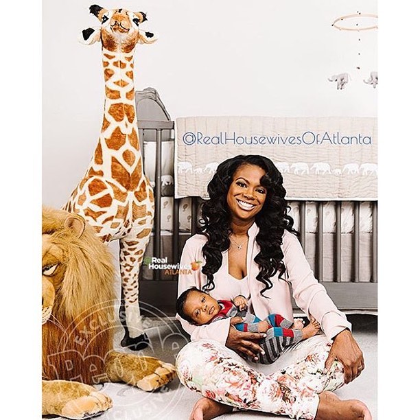 Kandi Burruss Reveals Ace Wells Tucker To The World In Adorable New Photo Shoot