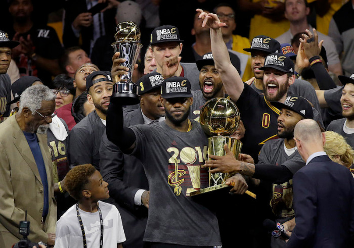 Lebron James And The Cavs Win Game 7 Against Warriors For NBA Championship