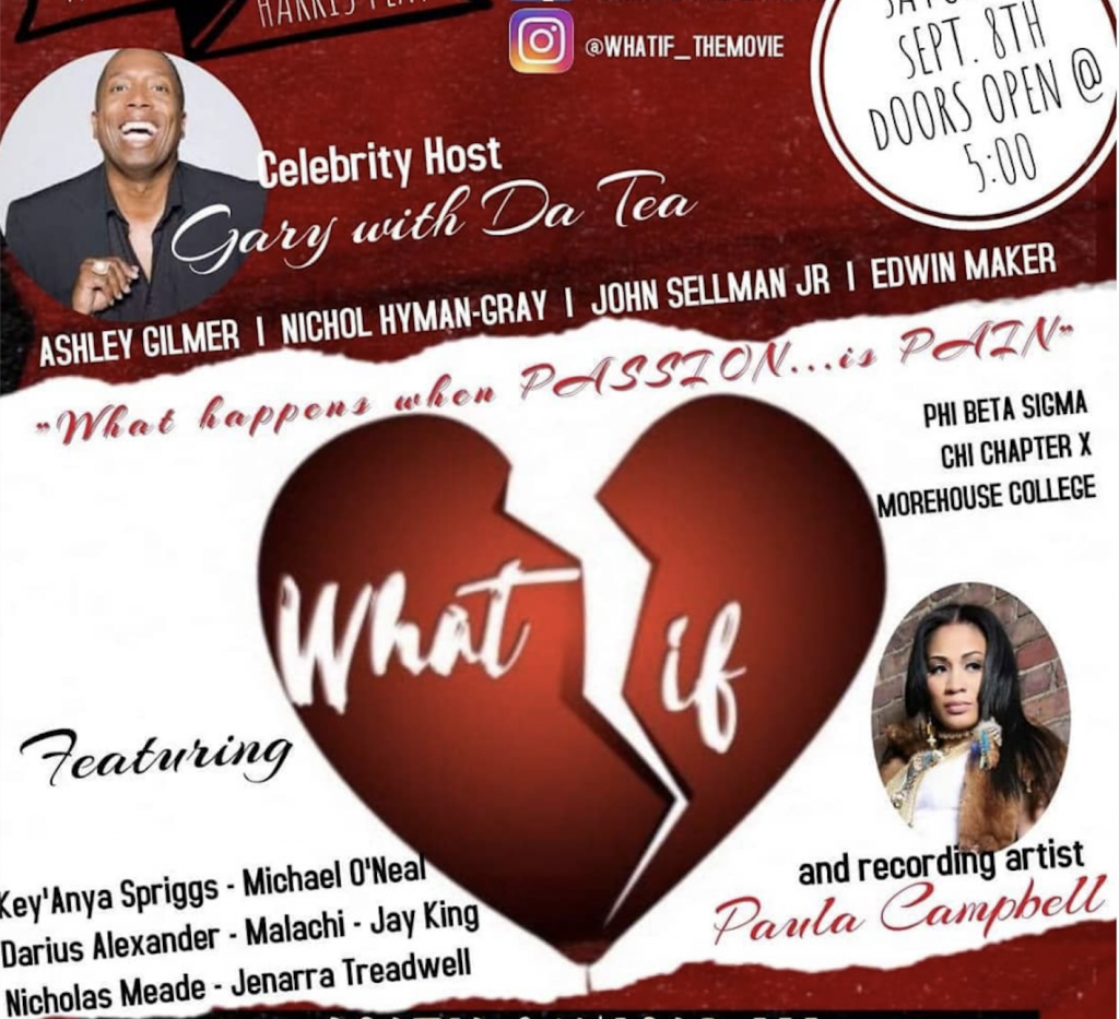 Gary With Da Tea Hosting “What If” The Stage Play
